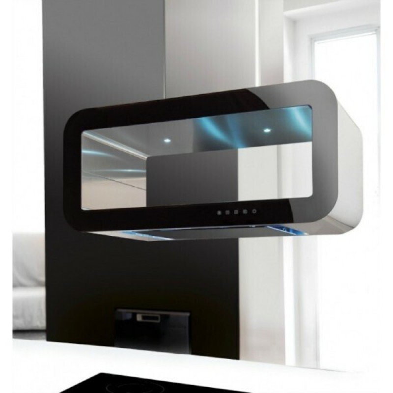 Pyramis Corso Elegant Απορροφητήρας Νησίδα 90cm Inox