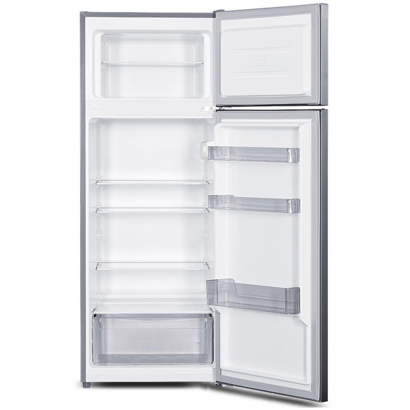Philco Ψυγείο Δίπορτο 206lt Υ143xΠ55xΒ56εκ. Inox PRD-222X