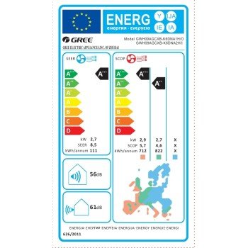 Gree Aura KAR3-N7 Κλιματιστικό Inverter 9000 BTU A+++/A++ με WiFi