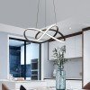 Powertech Κρεμαστό Φωτιστικό Μαύρο LED με Φυσικό Λευκό Φως 60x60x120εκ. HLL-0180
