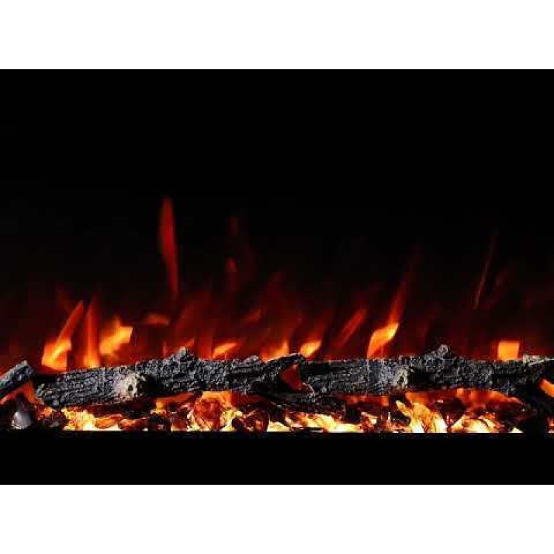 Ηλεκτρικό Τζάκι Smart Notting Hill 50 Επιτοίχιο Ένθετο L.e.d 1800w Hitense