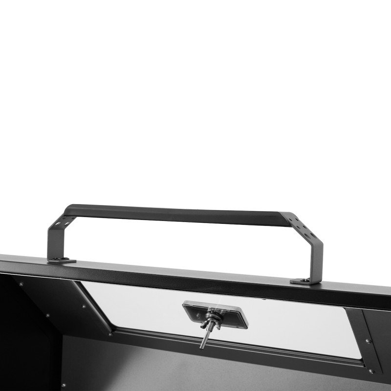 Thermogatz GS Grill Abyss View Ψησταριά Υγραερίου Μαντεμένιας Σχάρας 70.5x42εκ. με 4 Εστίες 19kW και Πλαϊνό Μάτι Υπερύθρων 4kW