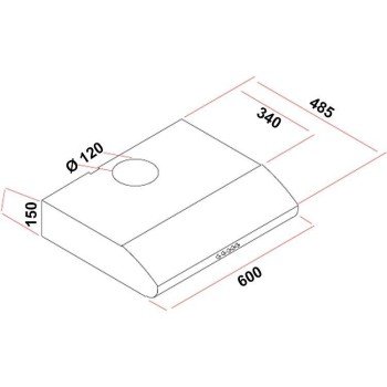 Silifo Ελεύθερος Απορροφητήρας 60cm Καφέ SF6681 Silifo Ελεύθερος Απορροφητήρας 60cm Καφέ SF6681