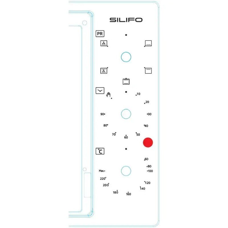 Silifo SF2320 Ηλεκτρικό Φουρνάκι 30lt Χωρίς Εστίες Μαύρο