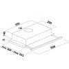 Silifo Συρόμενος Απορροφητήρας 60cm Γκρι SF6720ASI