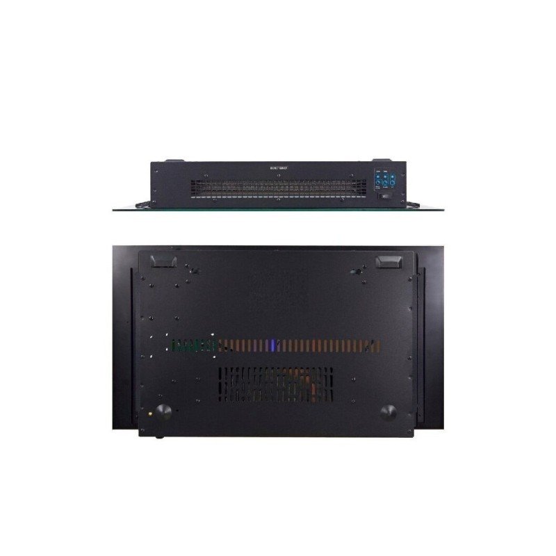 Hitense Επιτοίχιο Ηλεκτρικό Τζάκι 2000W 91x11.5cm Κόκκινο HWF-7K200F Με 7 Επιλογές Χρωμάτων 