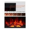 Hitense Επιδαπέδιο Ηλεκτρικό Τζάκι 1350W 64.5x23.5cm Λευκό