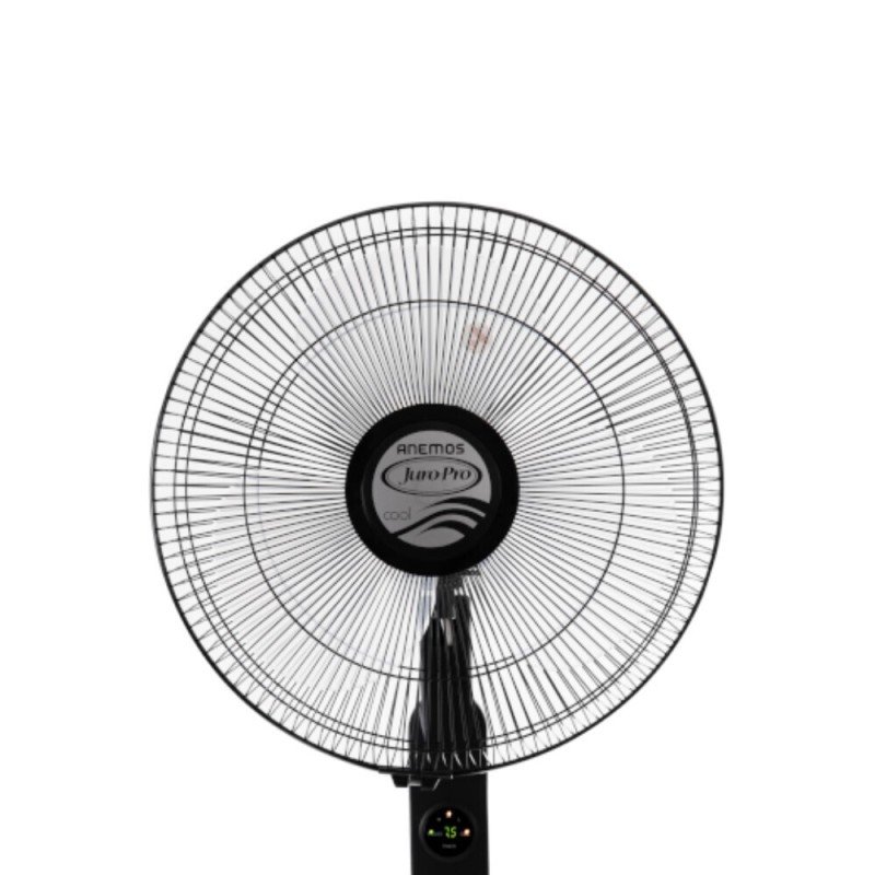 Juro-Pro Anemos Ανεμιστήρας Ορθοστάτης 60W Διαμέτρου 40cm με Τηλεχειριστήριο Μαύρος