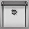 Karag BL 793 Υποκαθήμενος Νεροχύτης Inox Σατινέ Μ44xΠ44cm Ασημί