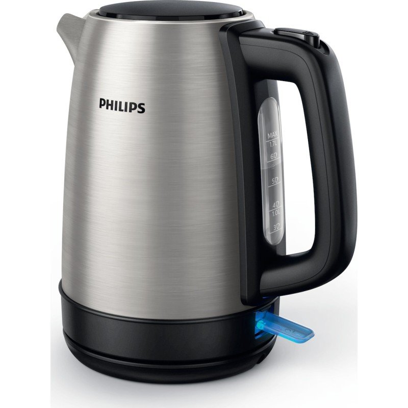 Philips Daily Collection HD9350/90 Βραστήρας 1.7lt 2200W Ασημί