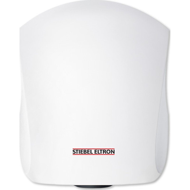 Stiebel Eltron Αλουμινίου Στεγνωτήρας Χεριών 82dB με Αισθητήρα Ultronic W Λευκό 0.9kW