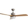Primo PRCF-80442 Ανεμιστήρας Οροφής 130cm με Φως και Τηλεχειριστήριο Καφέ