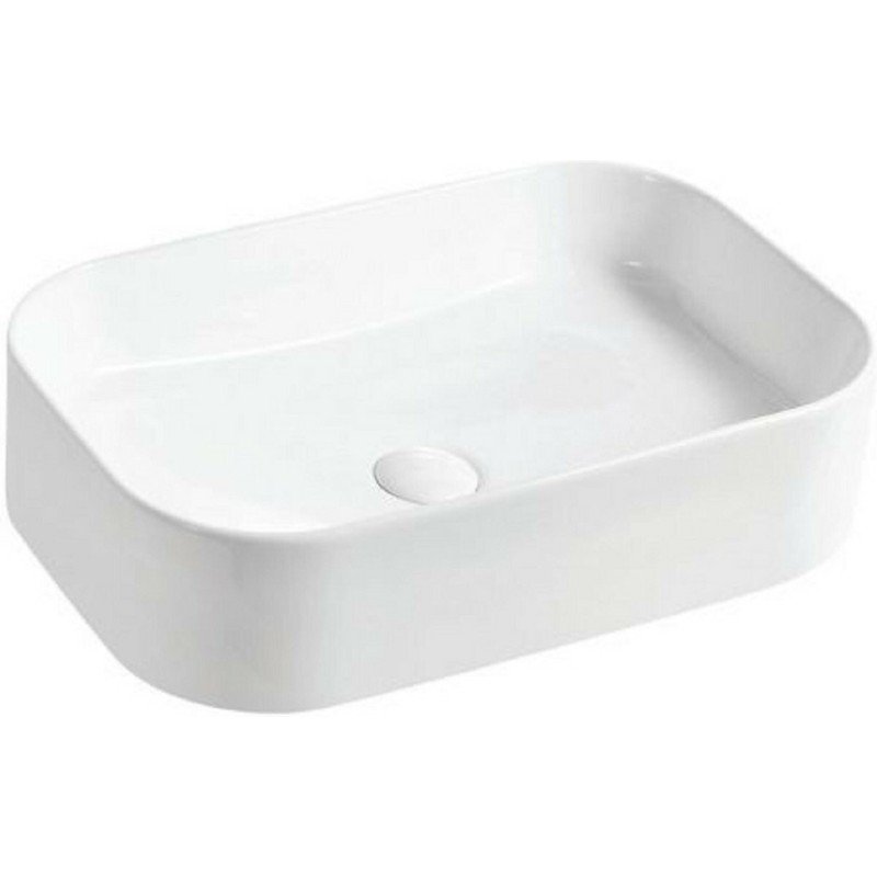 Gloria Pronto 83-8629 Επικαθήμενος Νιπτήρας Πορσελάνης 55.5x37.5x14cm Λευκός