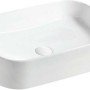 Gloria Pronto 83-8629 Επικαθήμενος Νιπτήρας Πορσελάνης 55.5x37.5x14cm Λευκός