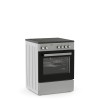 Thermogatz TGS CER600 S Κουζίνα 60lt με Κεραμικές Εστίες Π60εκ. Inox
