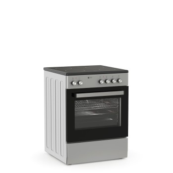 Thermogatz TGS CER600 S Κουζίνα 60lt με Κεραμικές Εστίες Π60εκ. Inox