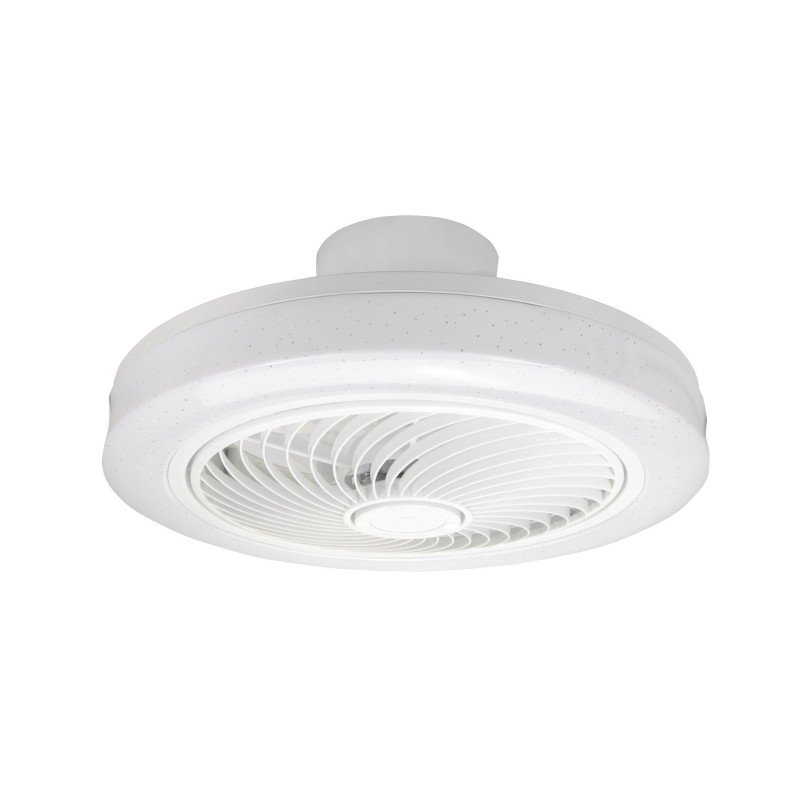 Gruppe LDGD046 Ανεμιστήρας Οροφής 46cm με Φως και Τηλεχειριστήριο Λευκός