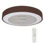 Gruppe CMBF-FS6008 Ανεμιστήρας Οροφής 50cm με Φως και Τηλεχειριστήριο Cappuccino
