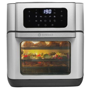Singer Vita AF-4640 Cook Air Fryer 10lt Ασημί 