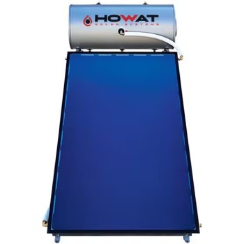 Howat Ηλιακός Θερμοσίφωνας 160lt Glass Τριπλής Ενέργειας 2.4τ.μ. Επιλεκτικός