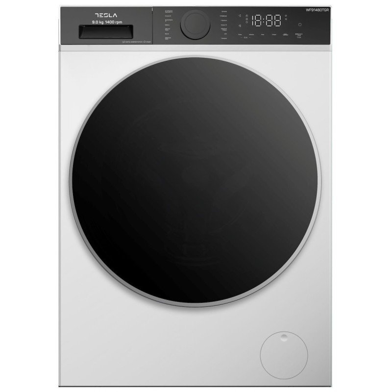 Tesla Πλυντήριο Ρούχων 9kg 1400 Στροφών Γκρι WF91480TGR Tesla Πλυντήριο Ρούχων 9kg 1400 Στροφών Γκρι WF91480TGR