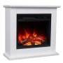 Hitense Επιδαπέδιο Ηλεκτρικό Τζάκι 1350W 64.5x23.5cm Λευκό