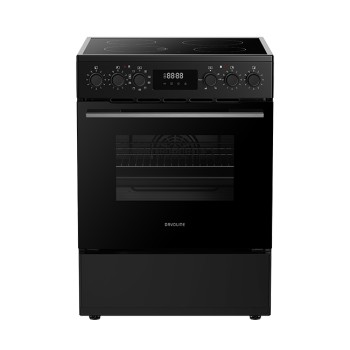 CMFB 1100 BL Κουζίνα 70lt με Κεραμικές Εστίες Π60εκ. Μαύρη