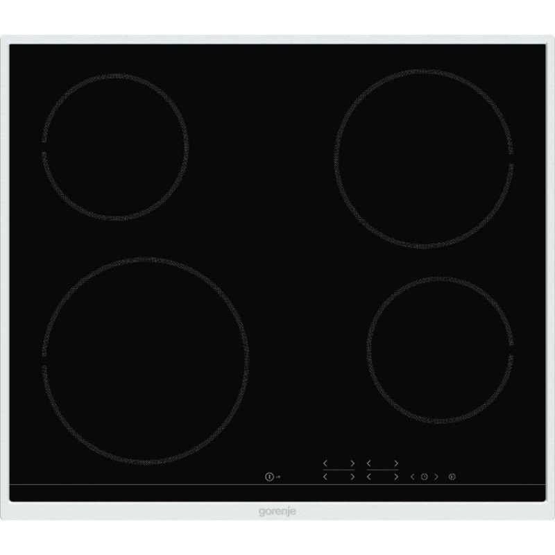 Gorenje ECT641BX Κεραμική Εστία Αυτόνομη Inox με Λειτουργία Κλειδώματος 60x52εκ.