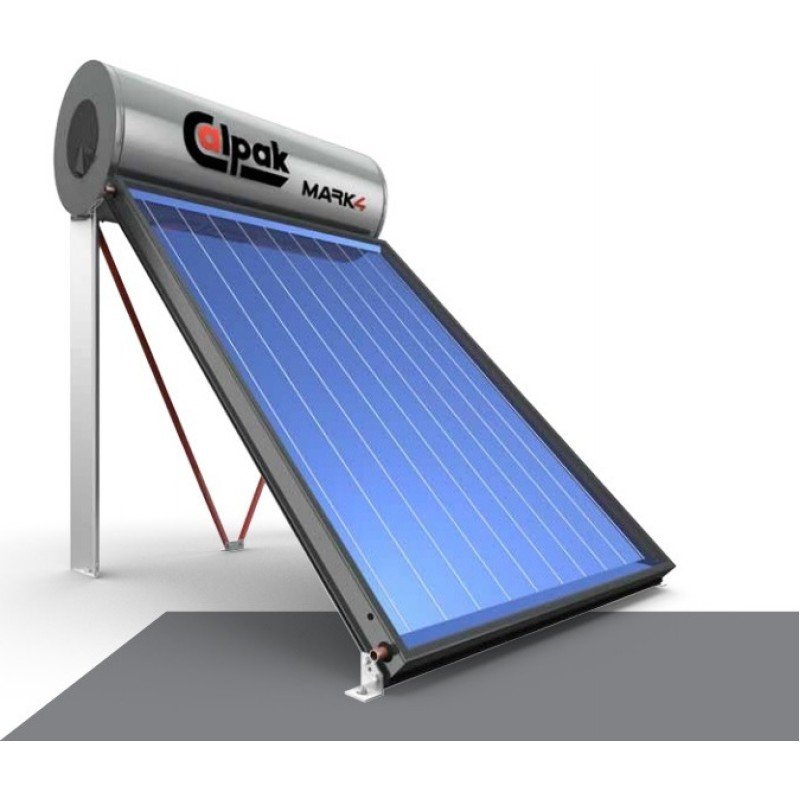 Calpak Mark 4 Ηλιακός Θερμοσίφωνας 160 λίτρων Glass Τριπλής Ενέργειας με 2.1τ.μ. Συλλέκτη