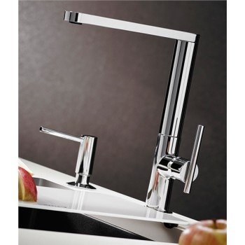 Pyramis Grazia Elegant 090911701 Ψηλή Μπαταρία Κουζίνας Πάγκου Ασημί