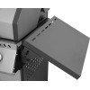 Thermogatz Elite Gs Grill Elite Ψησταριά Υγραερίου Μαντεμένιας Σχάρας 60x42εκ. με 3 Εστίες 9kW και Πλαϊνό Μάτι