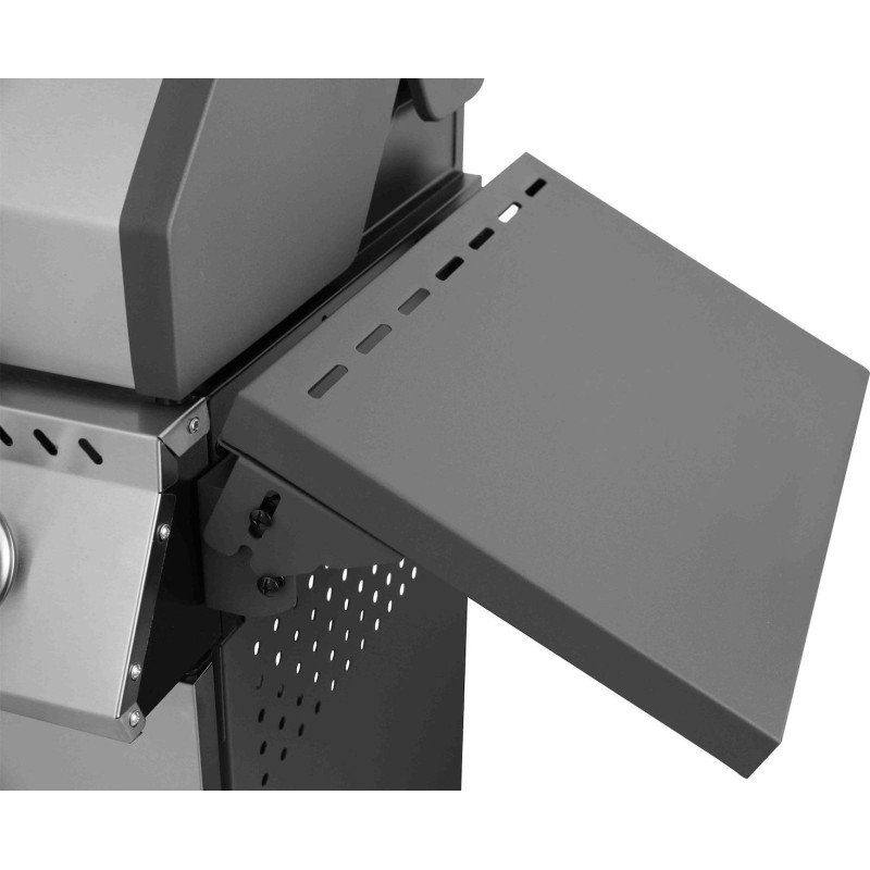 Thermogatz Elite Gs Grill Elite Ψησταριά Υγραερίου Μαντεμένιας Σχάρας 60x42εκ. με 3 Εστίες 9kW και Πλαϊνό Μάτι