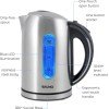 Bruno Βραστήρας 1.7lt 2200W Ασημί BRN-0028