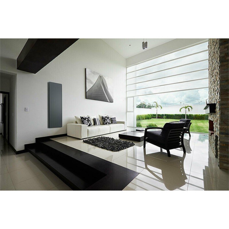 Radialight Icon 10 Θερμοπομπός Τοίχου 1000W 45x110cm White