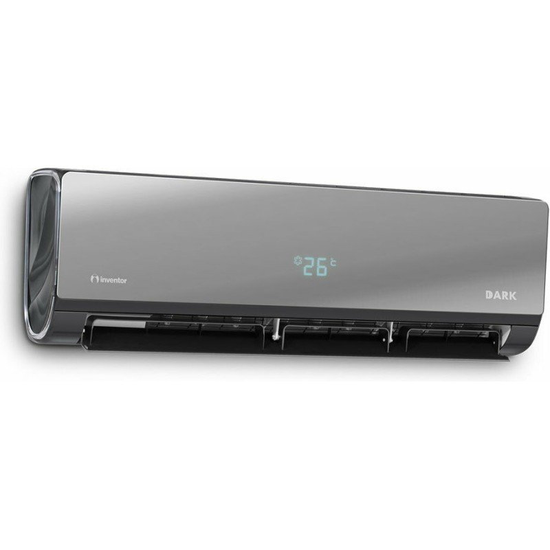 Inventor Dark 2 Κλιματιστικό Inverter 24000 BTU A++/A+ με Ιονιστή και WiFi Black