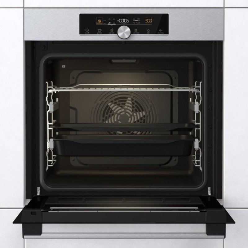 Gorenje BOS6747A01X Φούρνος άνω Πάγκου 77lt χωρίς Εστίες Π59.5εκ. Inox