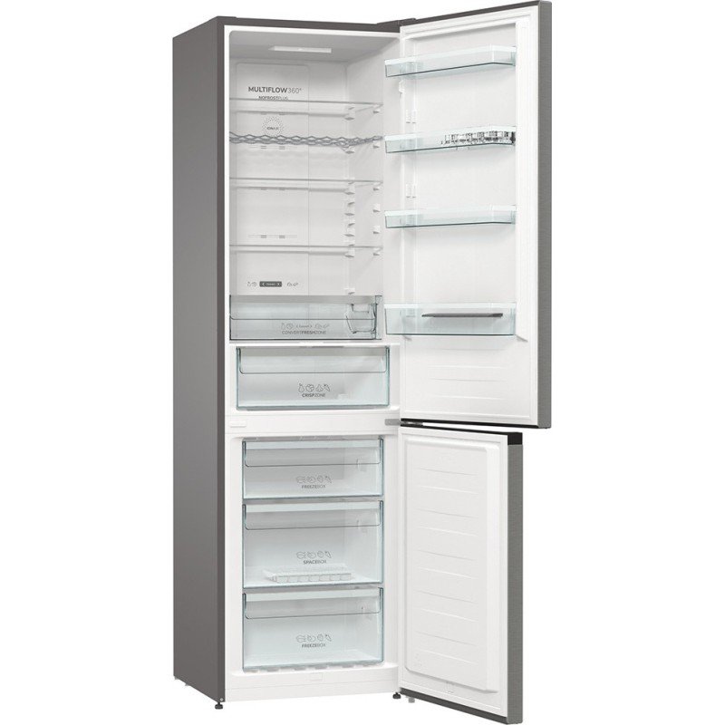 Gorenje NRK6202AXL4 Ψυγειοκαταψύκτης 331lt Total NoFrost Υ200xΠ60xΒ59.2εκ. Inox