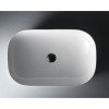 Karag LT2143-P Επικαθήμενος Νιπτήρας Πορσελάνης 60x39x14.5cm Λευκός