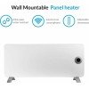 Thermoval T19 Θερμοπομπός Τοίχου 2000W με Ηλεκτρονικό Θερμοστάτη και WiFi 92x38cm