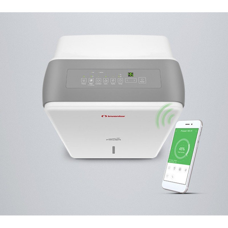 Inventor Power Αφυγραντήρας με Συμπιεστή και Wi-Fi 30lt Inventor Power Αφυγραντήρας με Συμπιεστή και Wi-Fi 30lt