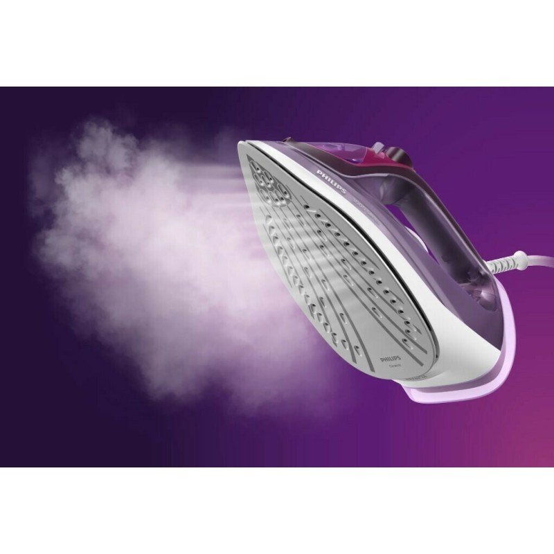 Philips DST3041/30 Σίδερο Ατμού 2600W με Κεραμική Πλάκα και Συνεχόμενη Παροχή Ατμού 40gr/min Philips DST3041/30 Σίδερο Ατμού 2600W με Κεραμική Πλάκα και Συνεχόμενη Παροχή Ατμού 40gr/min