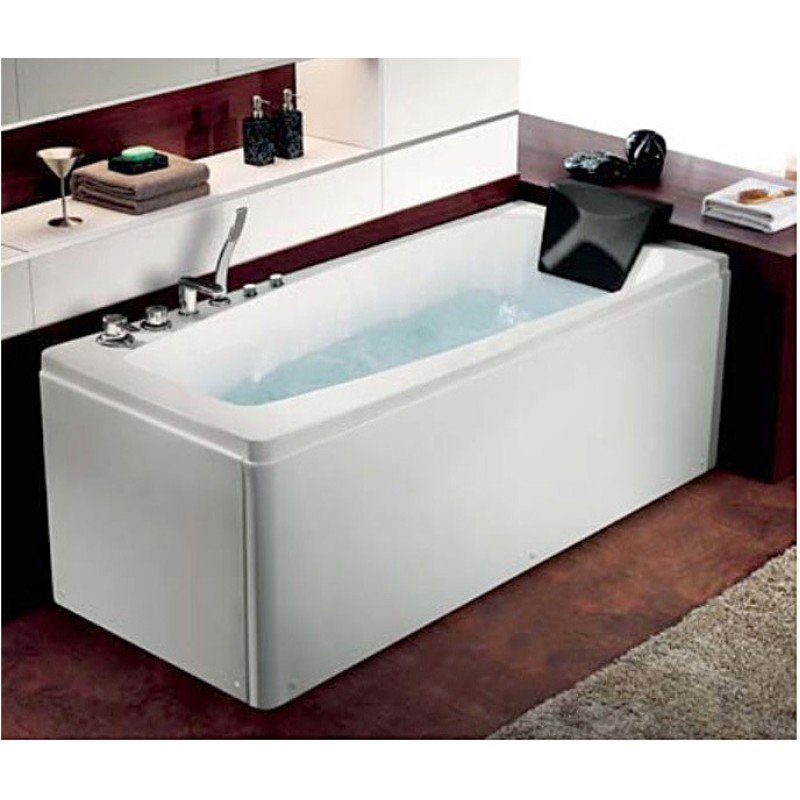 Karag Venus K-1204R Μπανιέρα Ελεύθερης Τοποθέτησης Ακρυλική με Υδρομασάζ 170x70cm