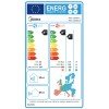 Midea All Easy Pro AEP2-12NXD6-I / AEP2-12NXD6-O Κλιματιστικό Inverter 12000 BTU A+++/A++ με Ιονιστή και WiFi