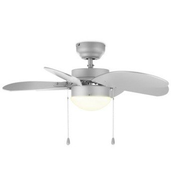 Tristar Ανεμιστήρας Οροφής 76cm με Φως Ασημί VE-5810