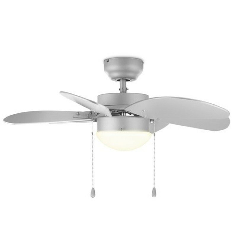 Tristar Ανεμιστήρας Οροφής 76cm με Φως Ασημί VE-5810 Tristar Ανεμιστήρας Οροφής 76cm με Φως Ασημί VE-5810