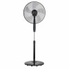 Juro-Pro Aiolos Ανεμιστήρας Ορθοστάτης 50W Διαμέτρου 40cm Μαύρος