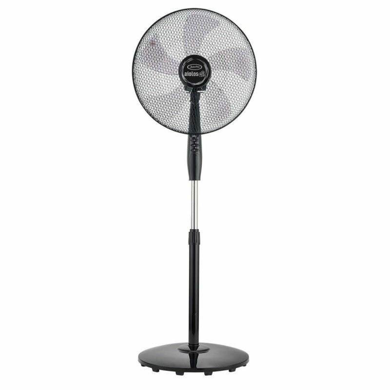 Juro-Pro Aiolos Ανεμιστήρας Ορθοστάτης 50W Διαμέτρου 40cm Μαύρος