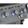 Thermogatz Ψησταριά Υγραερίου Σχάρας 52x46εκ. με 3 Εστίες 14kW και Πλαϊνό Μάτι 03.313.330