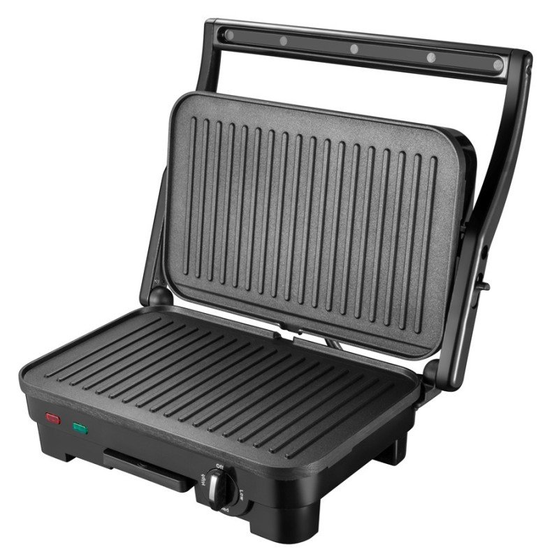 Bruno Τοστιέρα Γκριλιέρα 1600W Inox BRN-0078