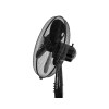 Juro-Pro Aiolos Ανεμιστήρας Ορθοστάτης 50W Διαμέτρου 40cm Μαύρος